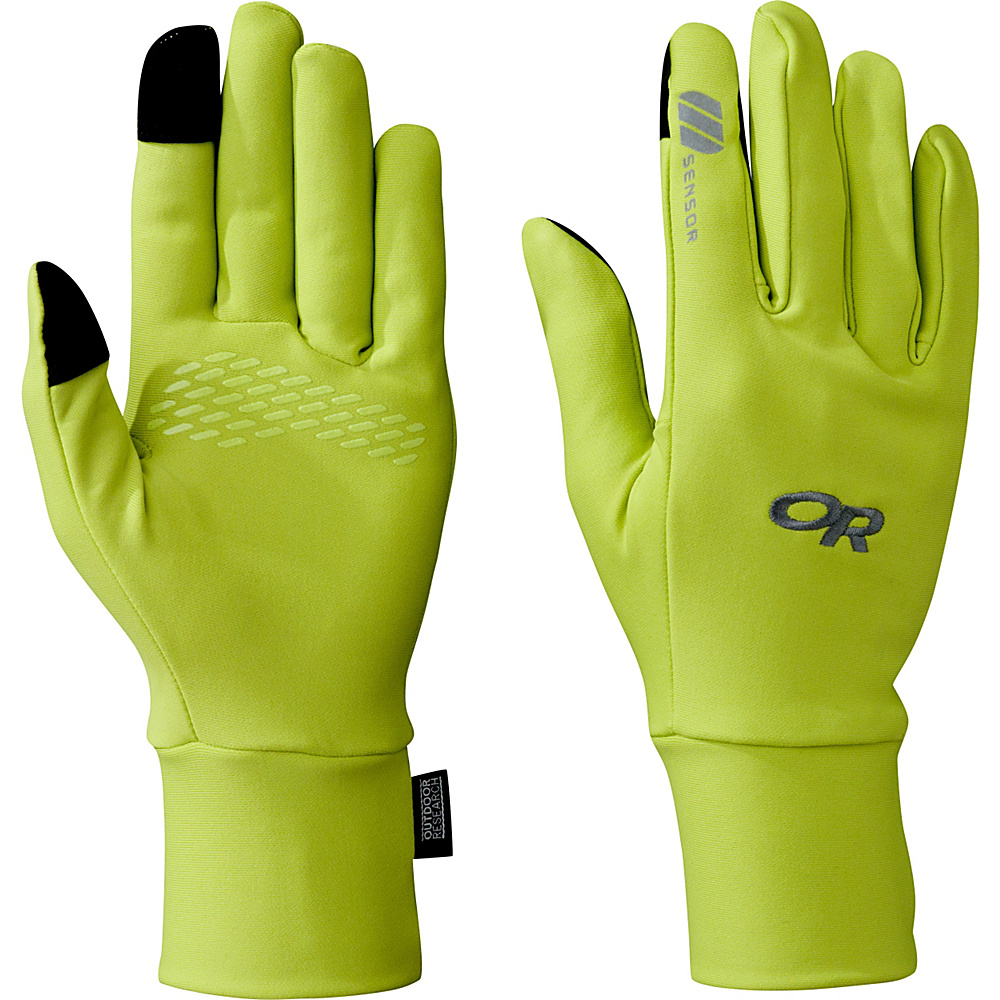 Outdoor Research PL Base Sensor Gloves Women s Lemongrass SM Outdoor Research Gloves