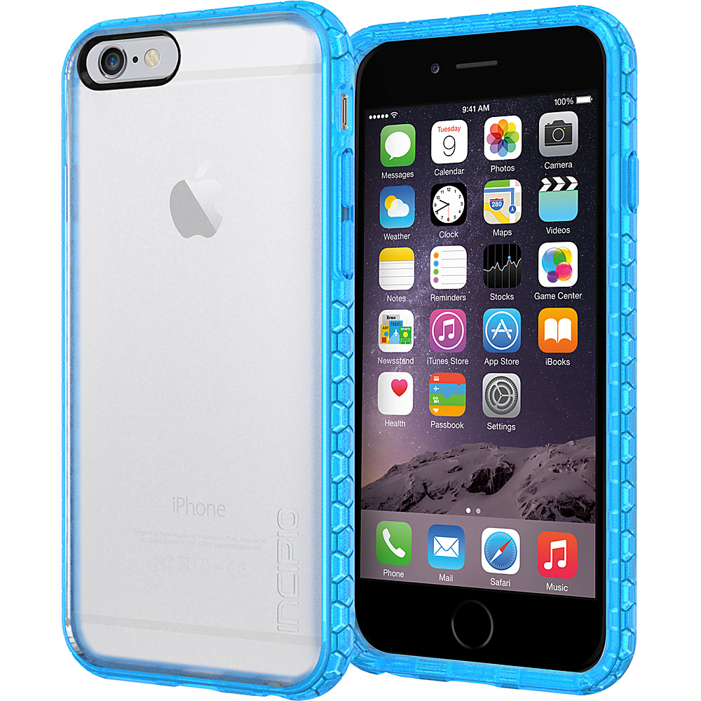 Incipio Octane iPhone 6 6s Case Frost Cyan Incipio Electronic Cases