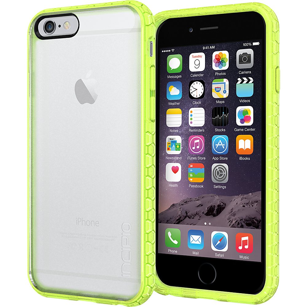 Incipio Octane iPhone 6 6s Case Frost Neon Green Incipio Electronic Cases