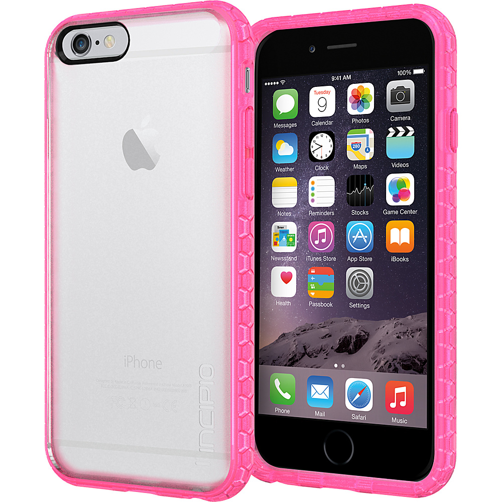 Incipio Octane iPhone 6 6s Case Frost Neon Pink Incipio Electronic Cases