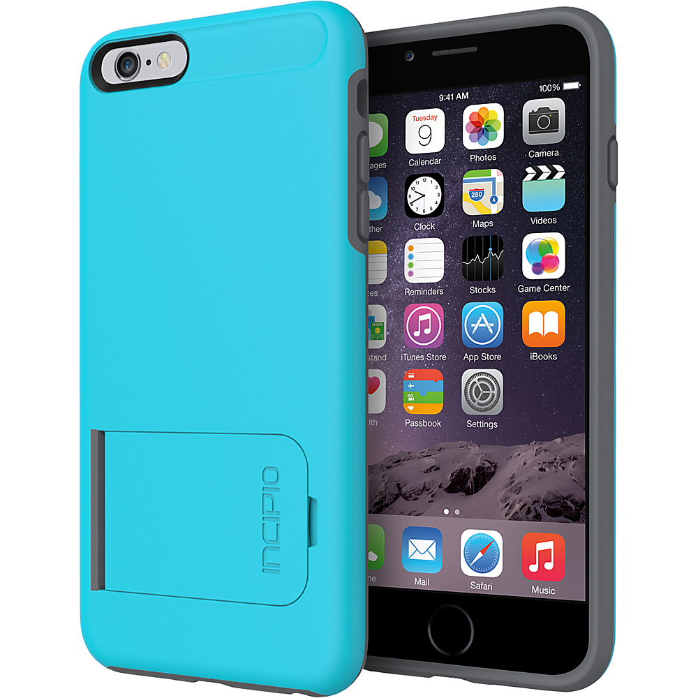 Incipio Kick snap iPhone 6 6s Plus Case Blue Gray Incipio Electronic Cases