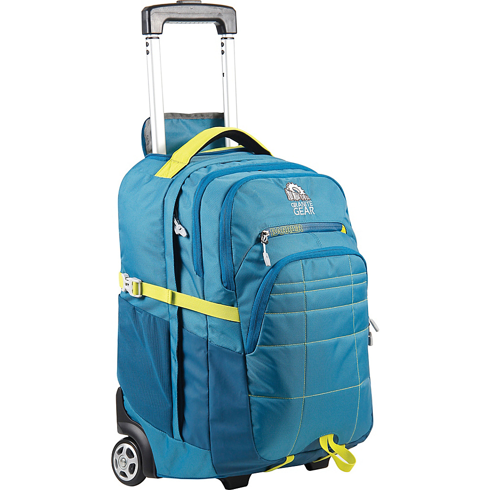 Granite Gear Trailster Wheeled Backpack Blue Frost Bleumine Neolime Granite Gear Rolling Backpacks
