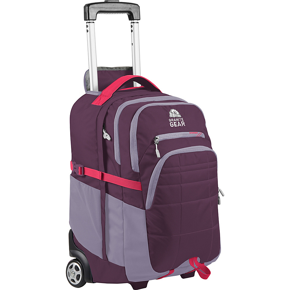 Granite Gear Trailster Wheeled Backpack Gooseberry lilac watermelon Granite Gear Rolling Backpacks