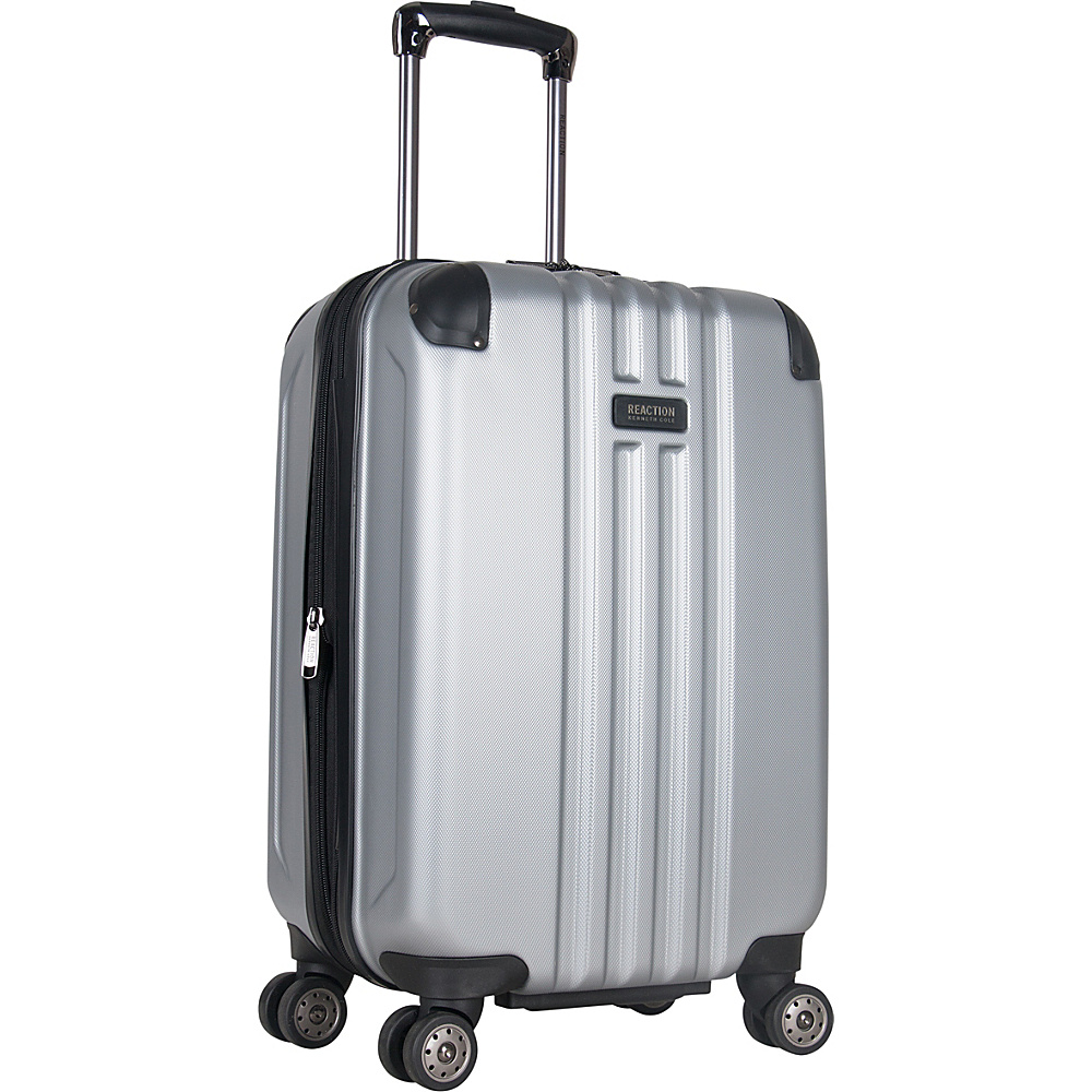 Kenneth Cole Reaction Reverb 20 Carry On Expandable Hardside Spinner Silver Kenneth Cole Reaction Hardside Carry On