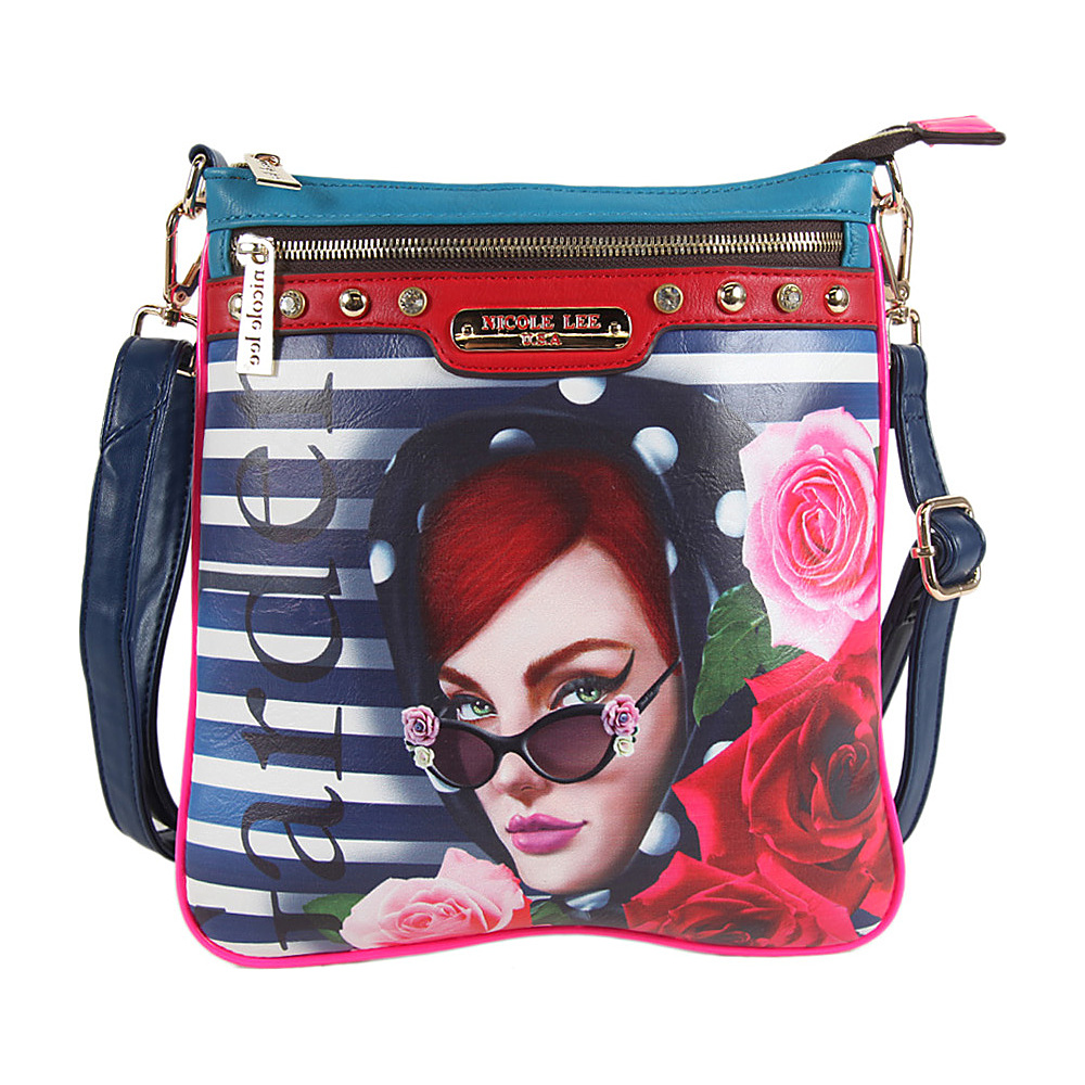 Nicole Lee Lady in Red Crossbody Lady in Red Nicole Lee Manmade Handbags