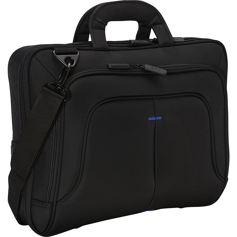 ECO STYLE TechPro Case 16.1 Checkpoint Friendly Black Blue ECO STYLE Non Wheeled Business Cases