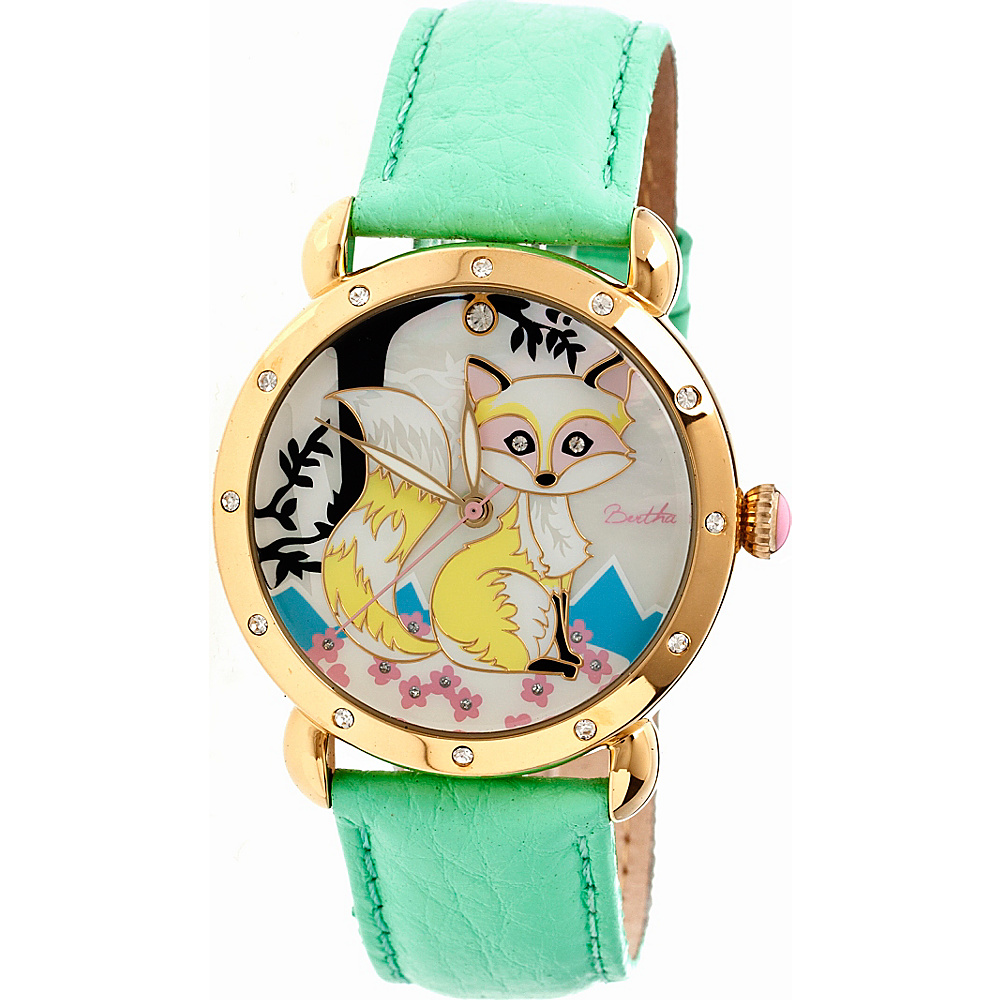 Bertha Watches Vivica Watch Mint Multicolor Bertha Watches Watches