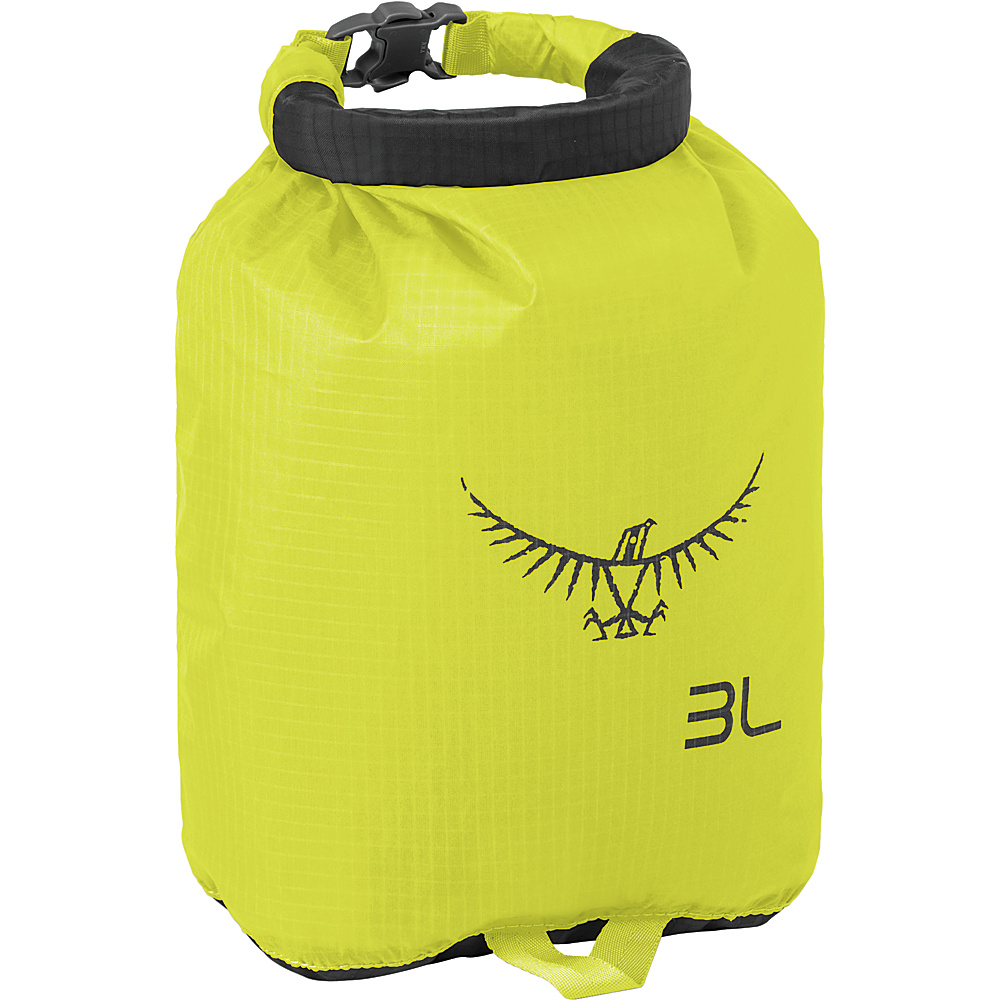 Osprey Ultralight Dry Sack Electric Lime â 3L Osprey Outdoor Accessories