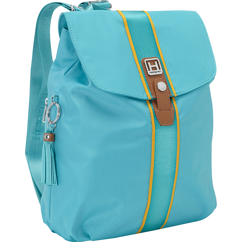 Hedgren Maj Backpack 01 Version Baltic Blue Hedgren Fabric Handbags