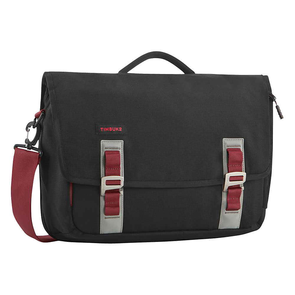 Timbuk2 Command TSA Friendly Laptop Messenger Medium Black Red Devil Timbuk2 Messenger Bags