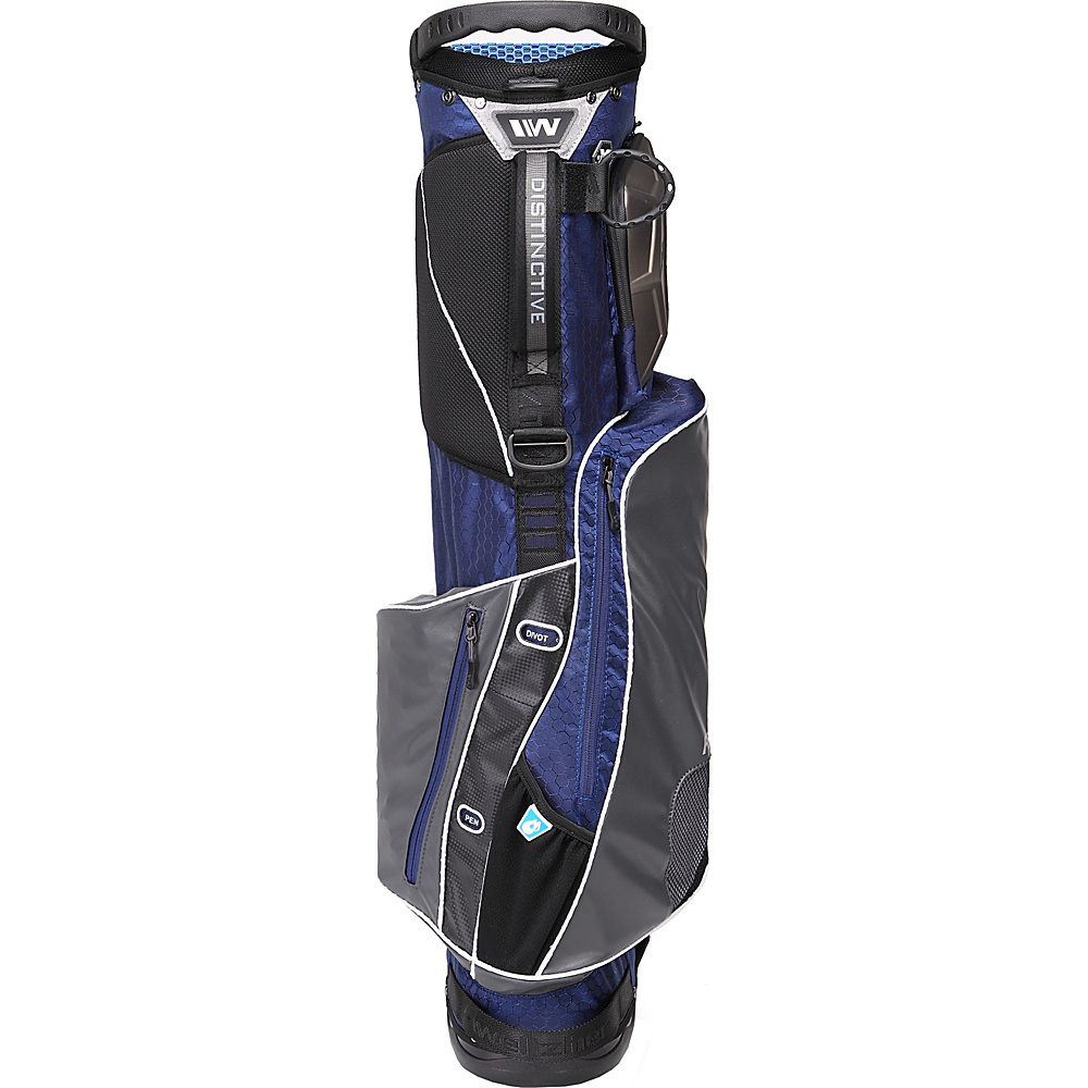Wellzher T.E. Sunday V2 Golf Carry Bag CLOSEOUT Navy Grey Wellzher Golf Bags