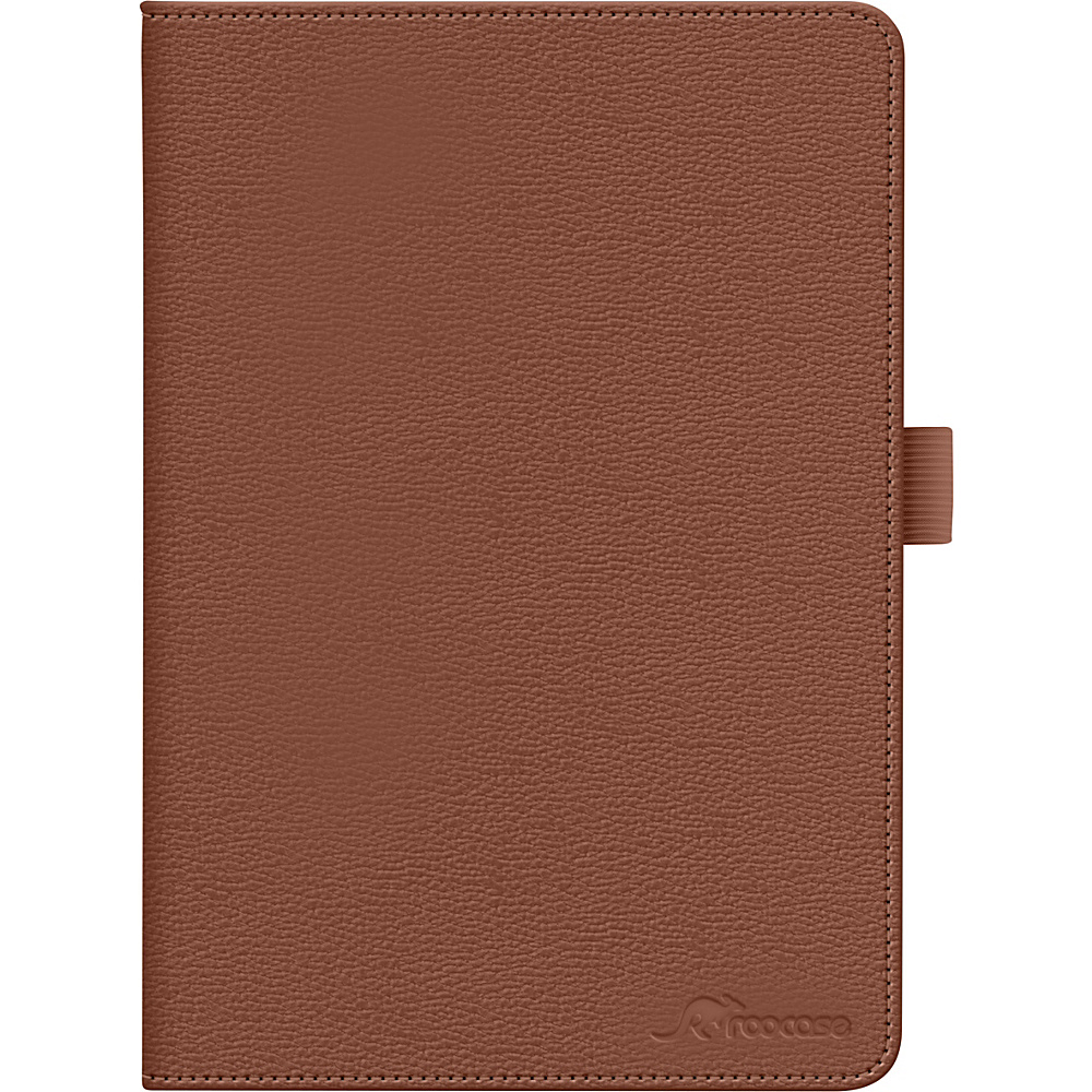 rooCASE Dual View Folio Stand Case Smart Cover for Google Nexus 9 Tablet Brown rooCASE Electronic Cases