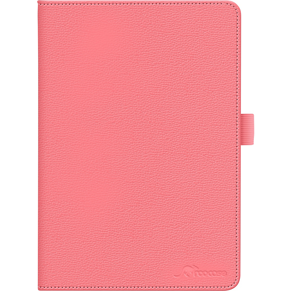 rooCASE Dual View Folio Stand Case Smart Cover for Google Nexus 9 Tablet Pink rooCASE Electronic Cases