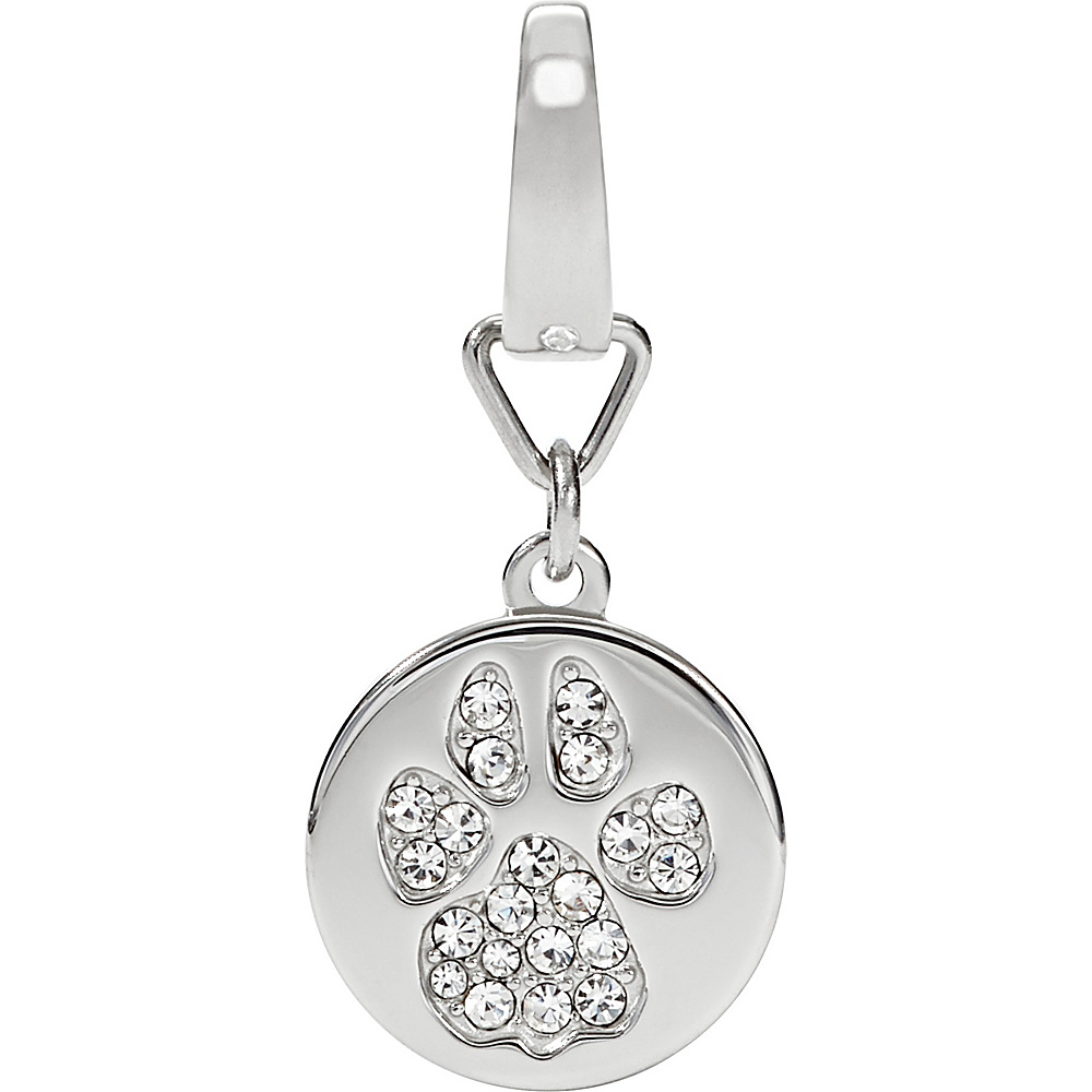 Fossil Paw Print Charm Silver Fossil Other Fashion Accessories
