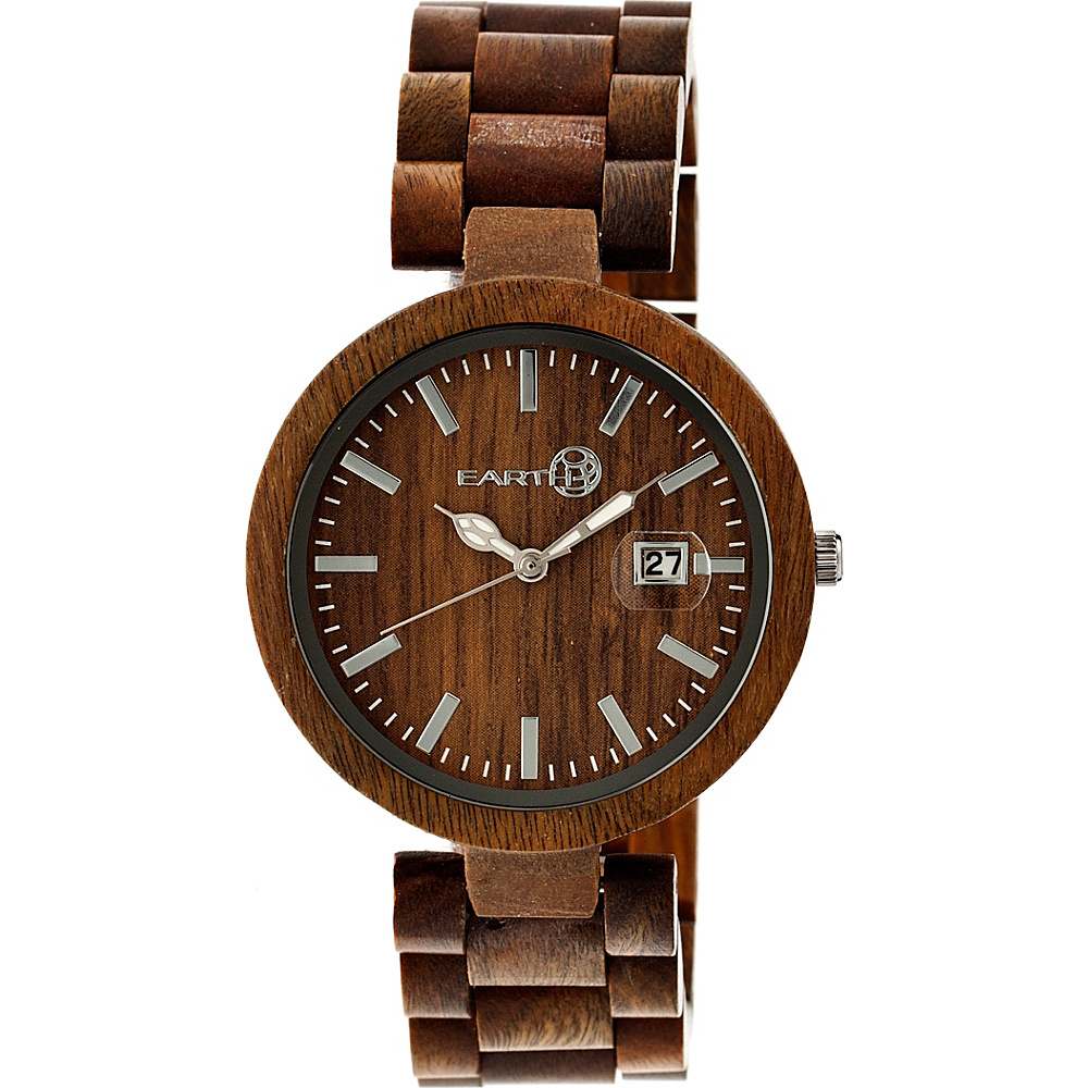 Earth Wood Stomates Watch Olive Earth Wood Watches