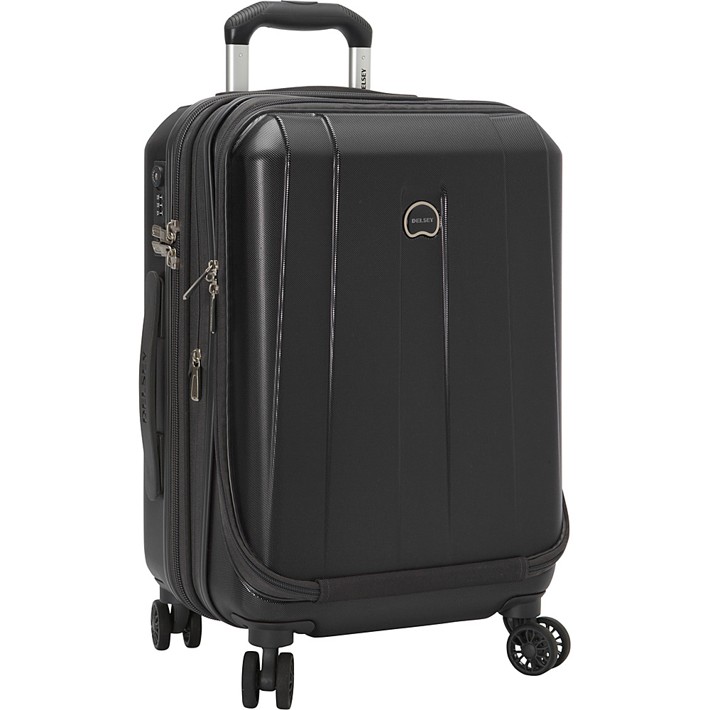 Delsey Helium Shadow 3.0 19 Int l Carry on Exp. Spinner Suiter Trolley Black Delsey Hardside Luggage