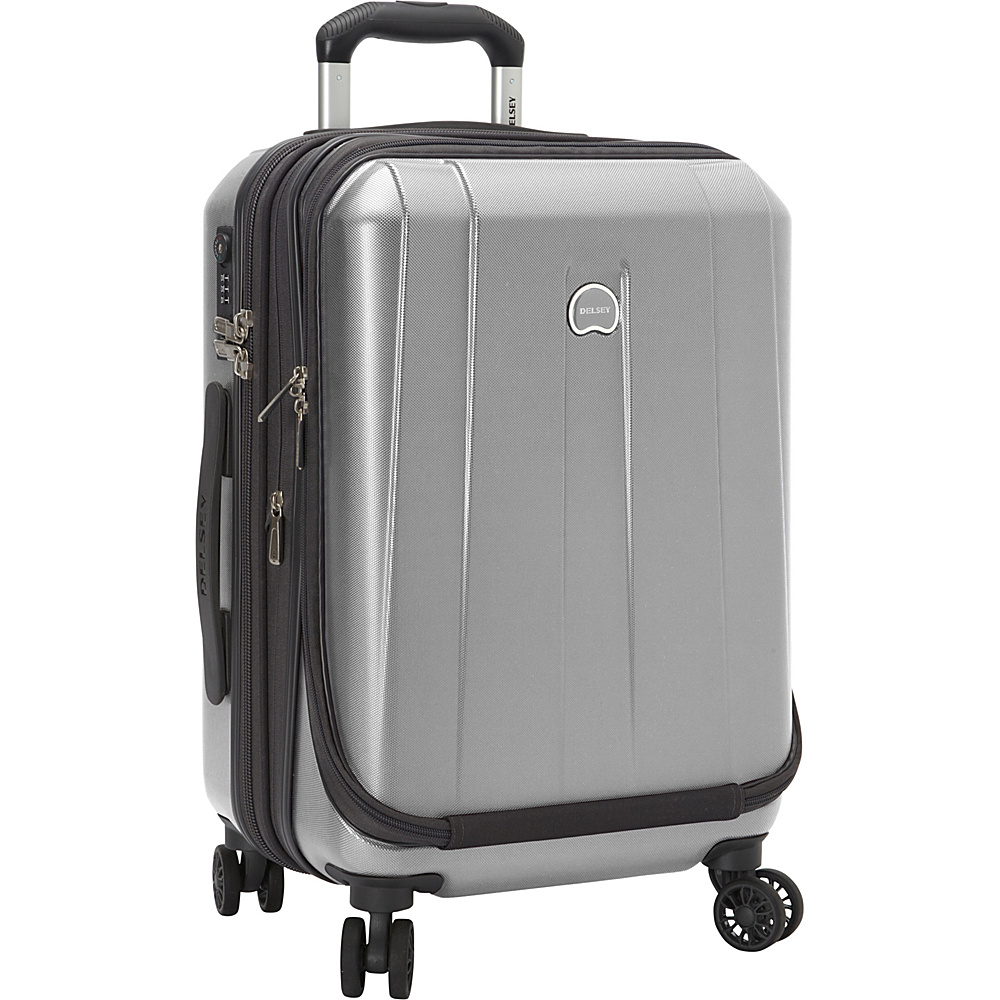 Delsey Helium Shadow 3.0 19 Int l Carry on Exp. Spinner Suiter Trolley Platinum Delsey Hardside Luggage