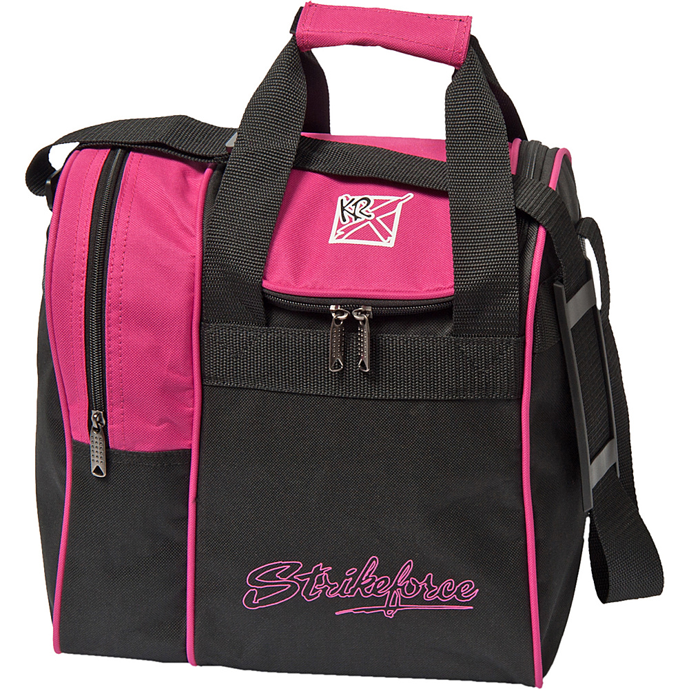 KR Strikeforce Bowling Rook Single Bowling Ball Tote Bag Pink KR Strikeforce Bowling Bowling Bags