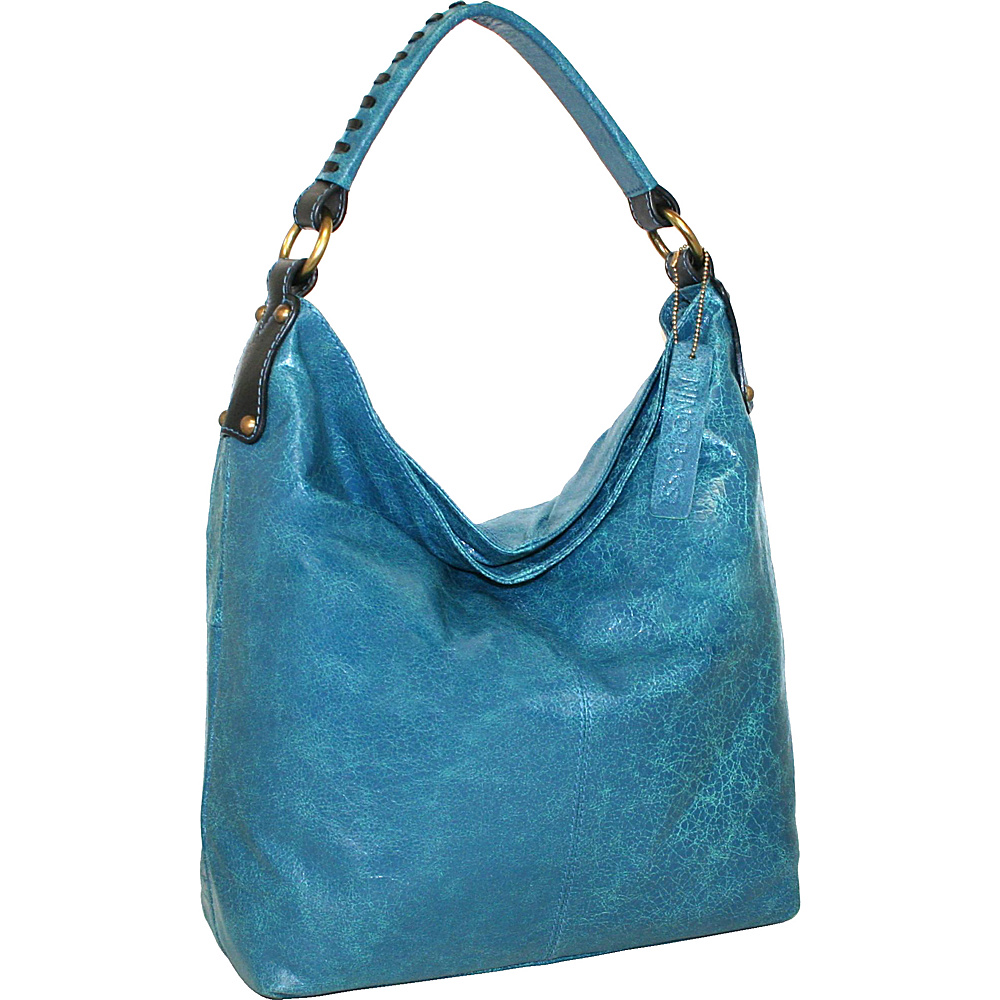 Nino Bossi First Class Shoulder Bag Denim Nino Bossi Leather Handbags