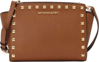 michael kors selma stud md messenger