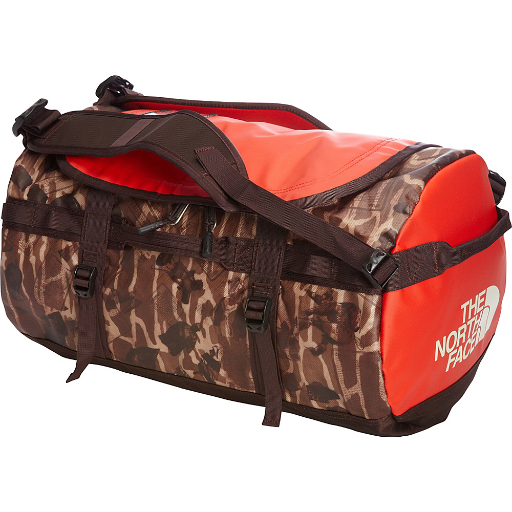 The North Face Base Camp Duffel Small Brunette Brown Catalog Print The North Face All Purpose Duffels