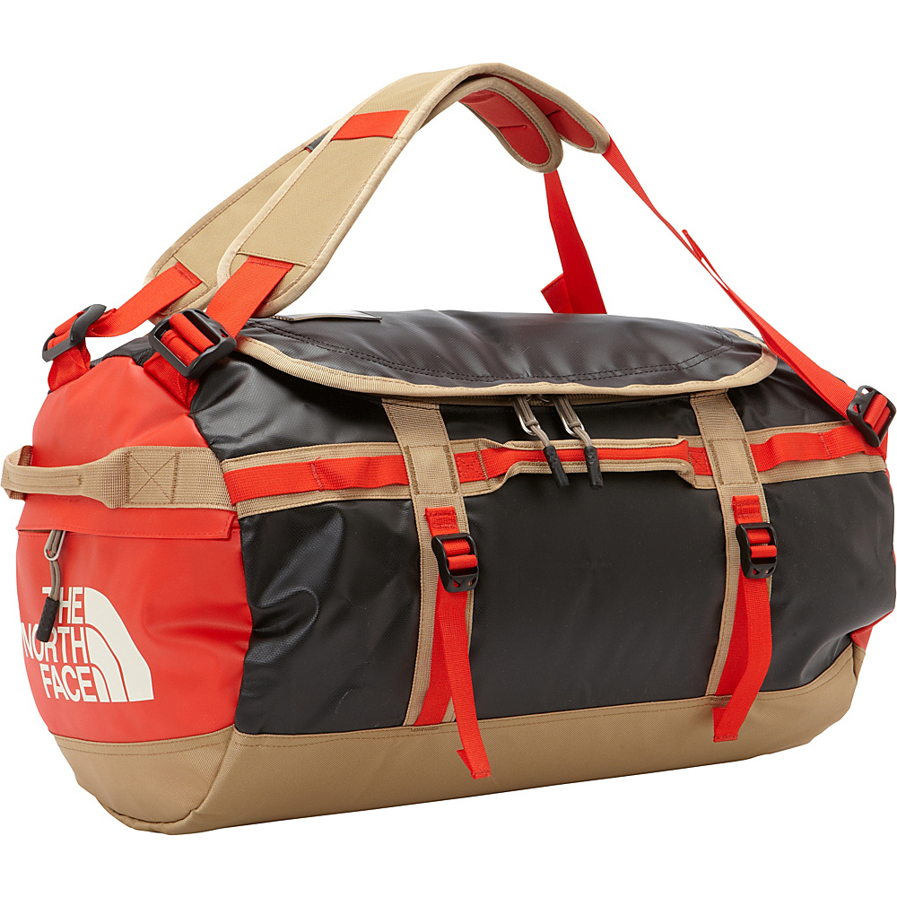 The North Face Base Camp Duffel Small Fiery Red TNF Black The North Face All Purpose Duffels