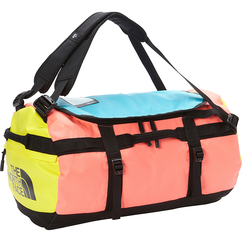 The North Face Base Camp Duffel Small Tropical Coral Blazing Yellow The North Face All Purpose Duffels