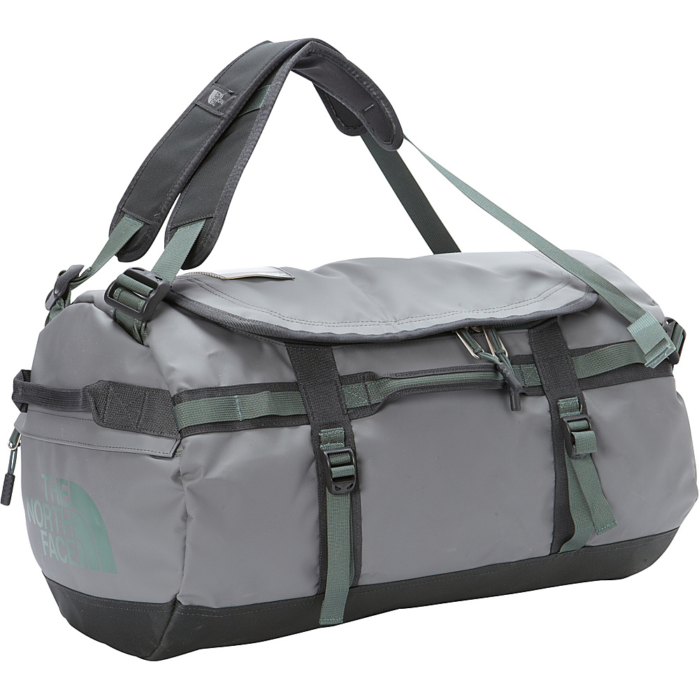 The North Face Base Camp Duffel Small Zinc Grey Duck Green The North Face All Purpose Duffels