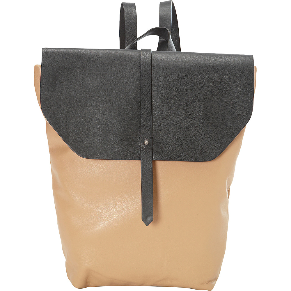 Hadaki Primavera Backpack Semolina Hadaki Leather Handbags