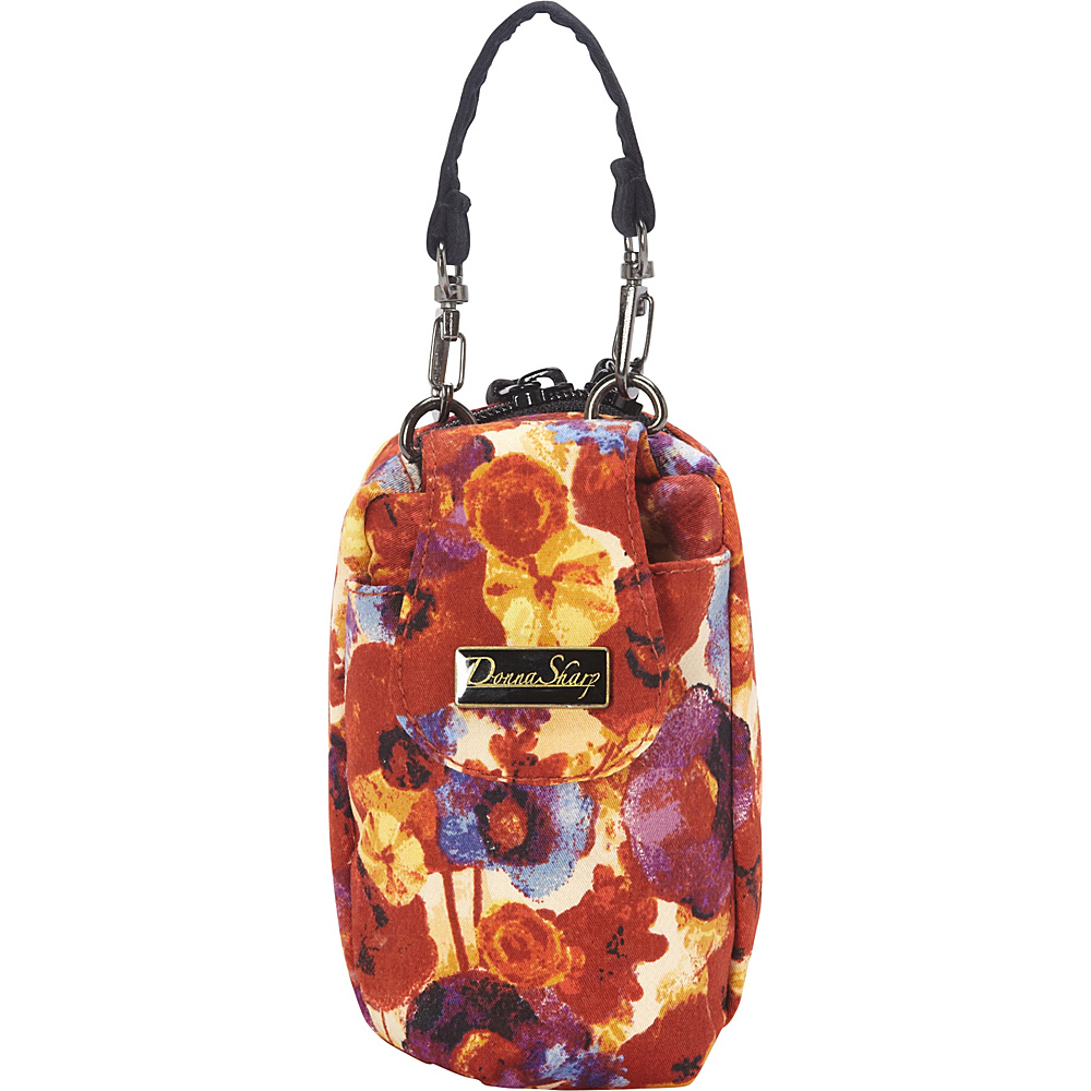 Donna Sharp Cell Phone Purse Poppy Field Donna Sharp Fabric Handbags
