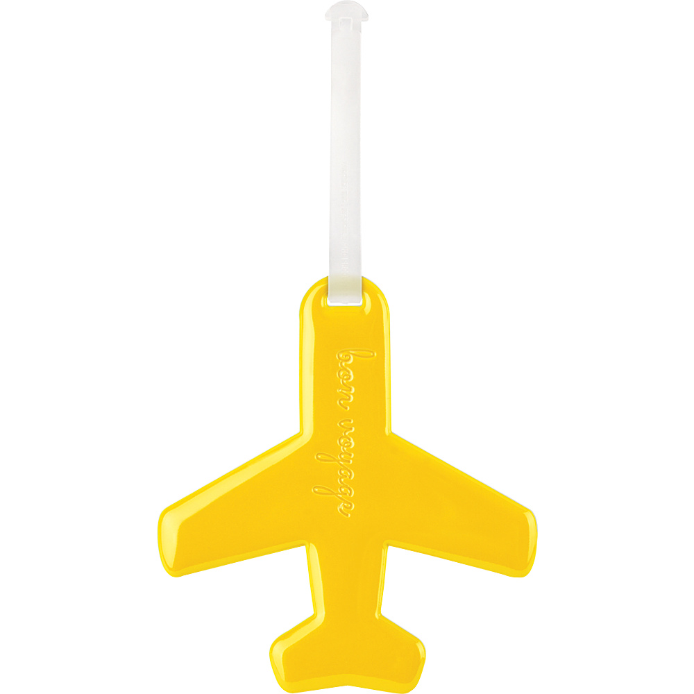 pb travel Alife Design Airplane Luggage Tags Yellow pb travel Luggage Accessories