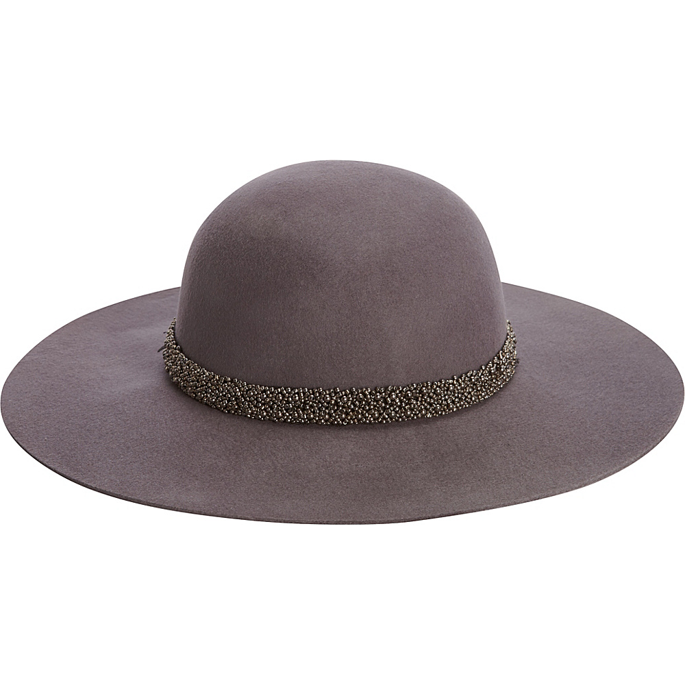 Adora Hats Wool Felt Floppy Hat Grey Adora Hats Hats