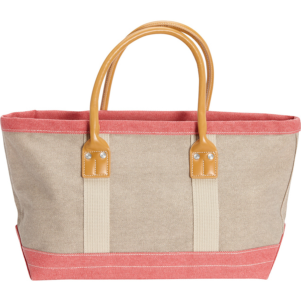Sun N Sand Montauk Hues Medium Tote Pink Sun N Sand Fabric Handbags