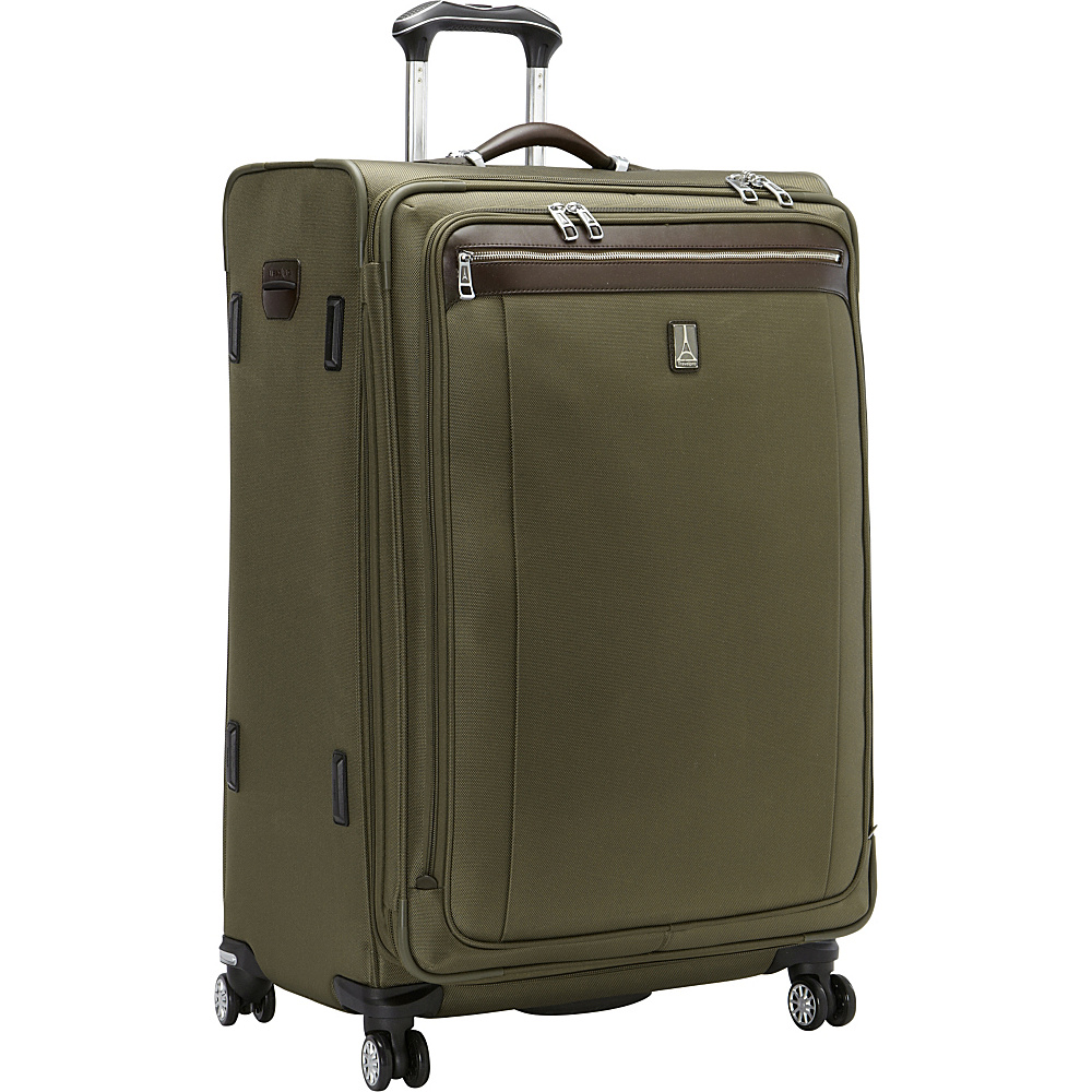 Travelpro Platinum Magna 2 29 Expandable Spinner Olive Travelpro Softside Checked