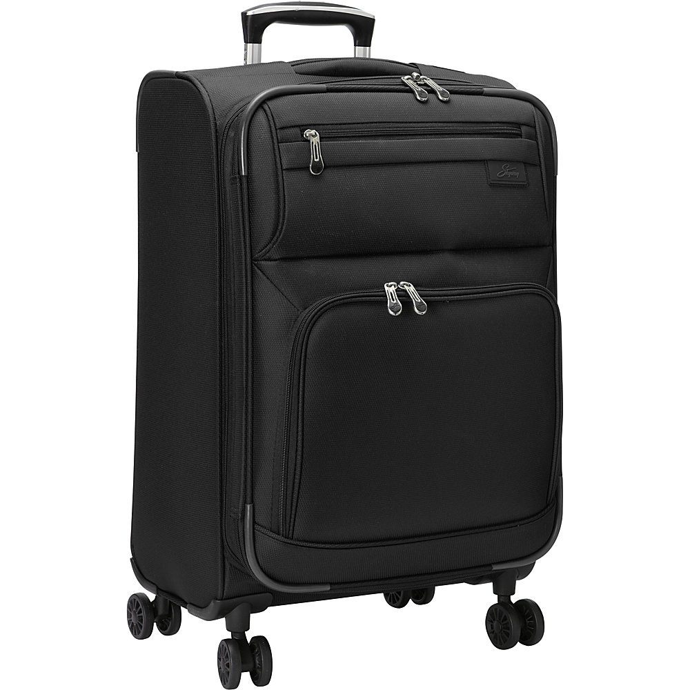 Skyway Sigma 5.0 21 4 Wheel Expandable Carry On Black Skyway Softside Carry On