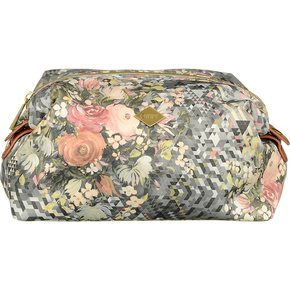 Oilily Medium Toiletry Bag Silver Oilily Ladies Cosmetic Bags