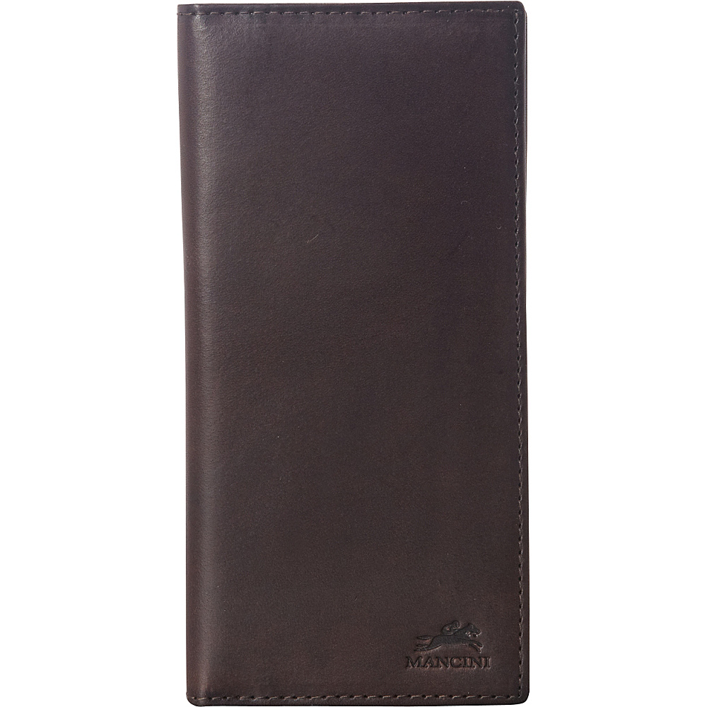 Mancini Leather Goods RFID Secure Tesoro Breast Pocket Wallet Brown Mancini Leather Goods Men s Wallets