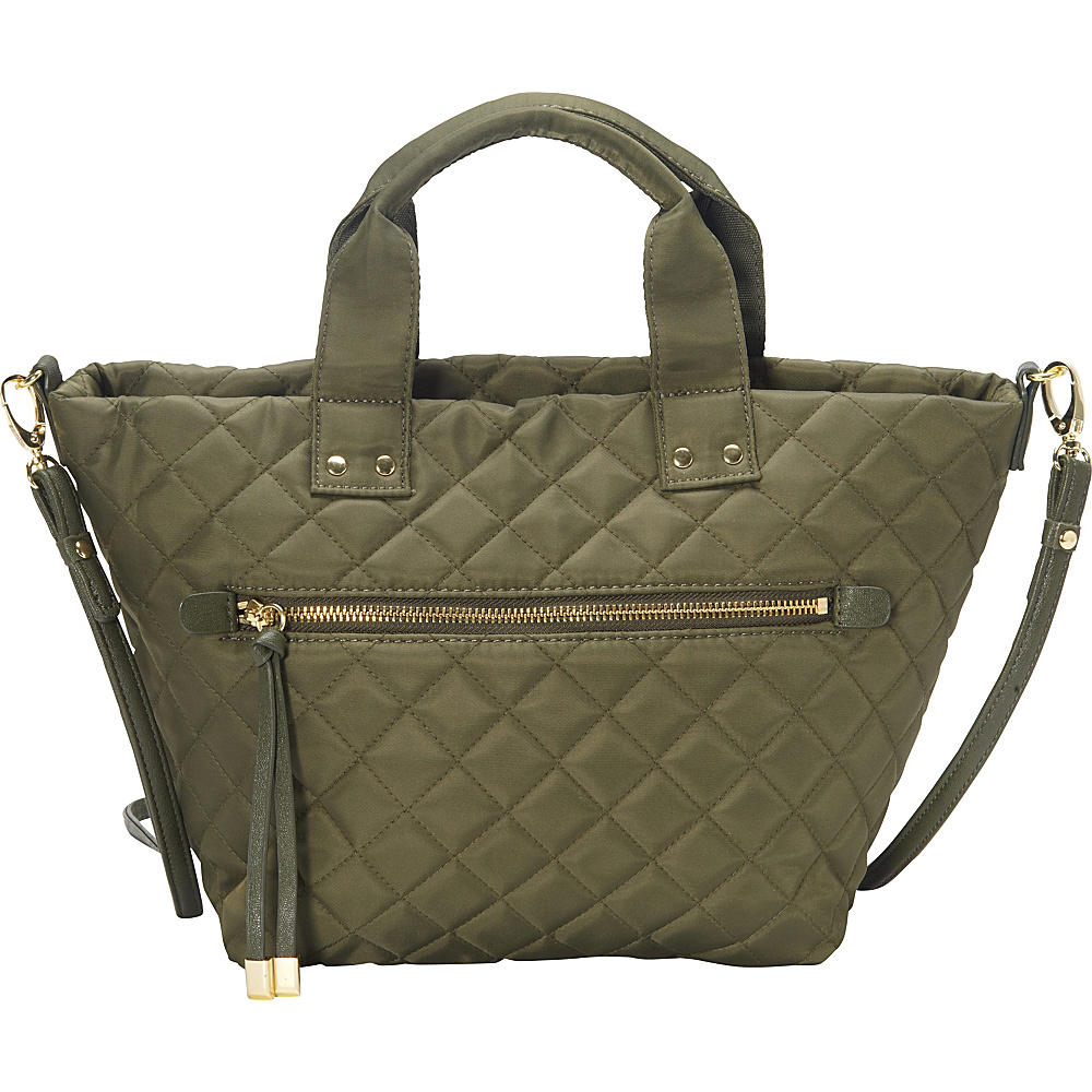 Olivia Joy Zsa Zsa Mini Tote Army Green Olivia Joy Fabric Handbags
