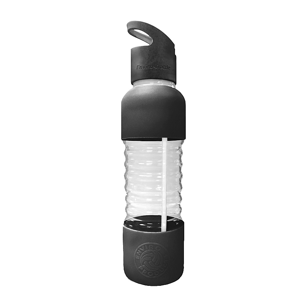 New Wave 20oz Glass Personal Bottle Black New Wave Hydration Packs and Bottles