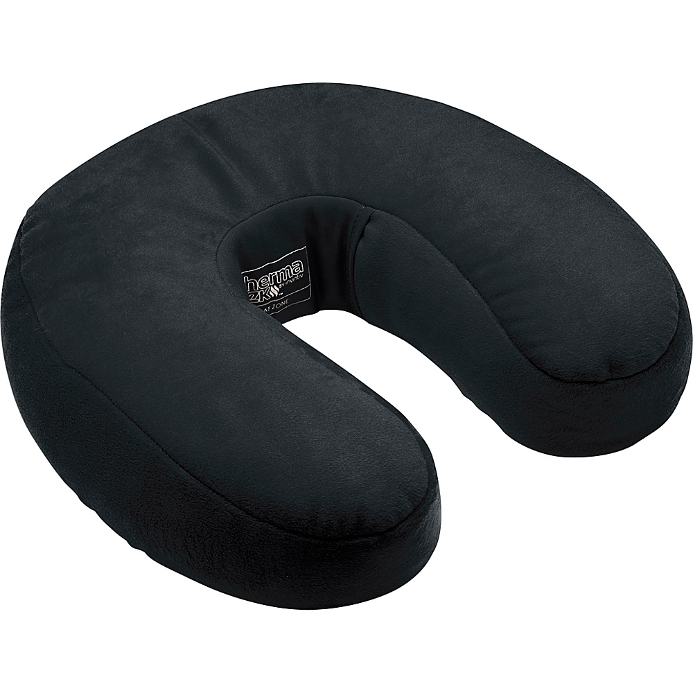 Therma Tek Heated Micro bead Travel Neck Pillow Black Therma Tek Travel Pillows Blankets