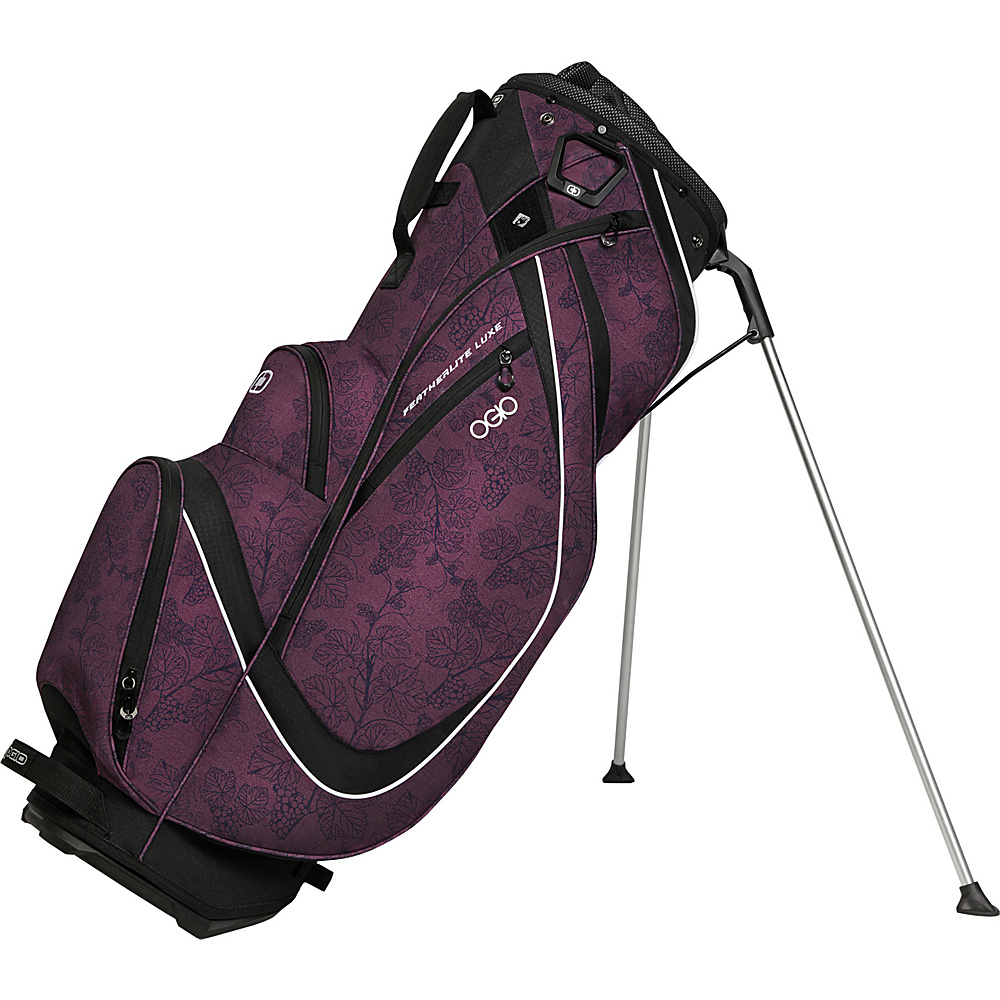 OGIO Featherlite Luxe Stand Bag Merlot OGIO Golf Bags