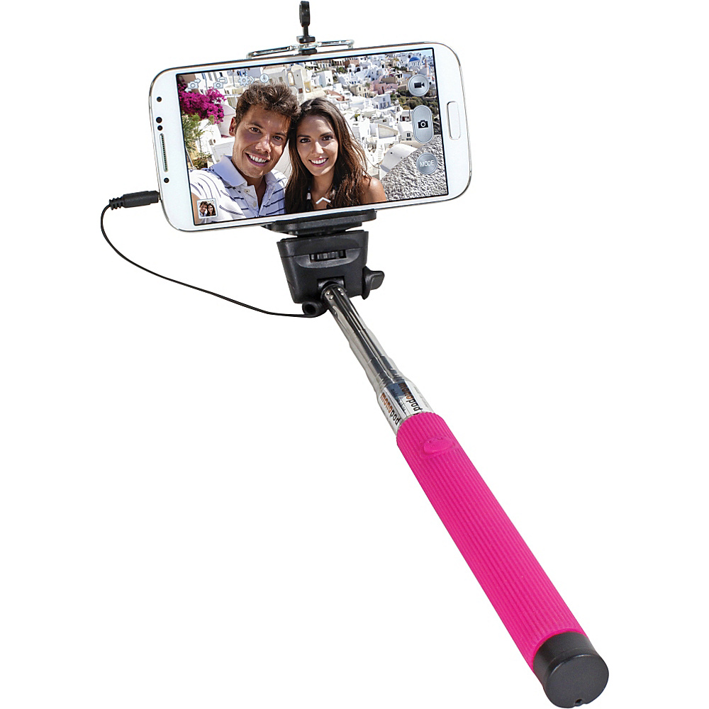 Digital Treasures Selfie ClickStick Extendable Monopod Pink Digital Treasures Camera Accessories