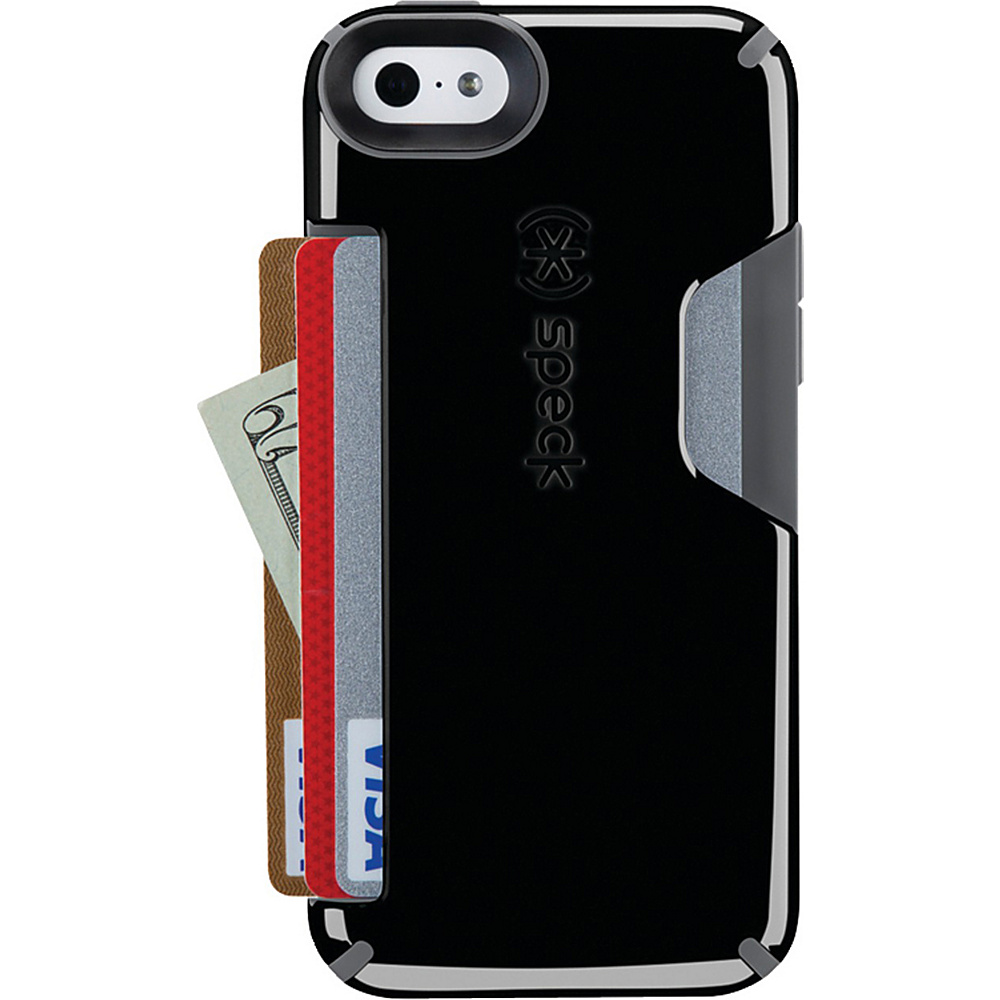 Speck iPhone 5c Candyshell Card Case Black Slate Gray Speck Electronic Cases
