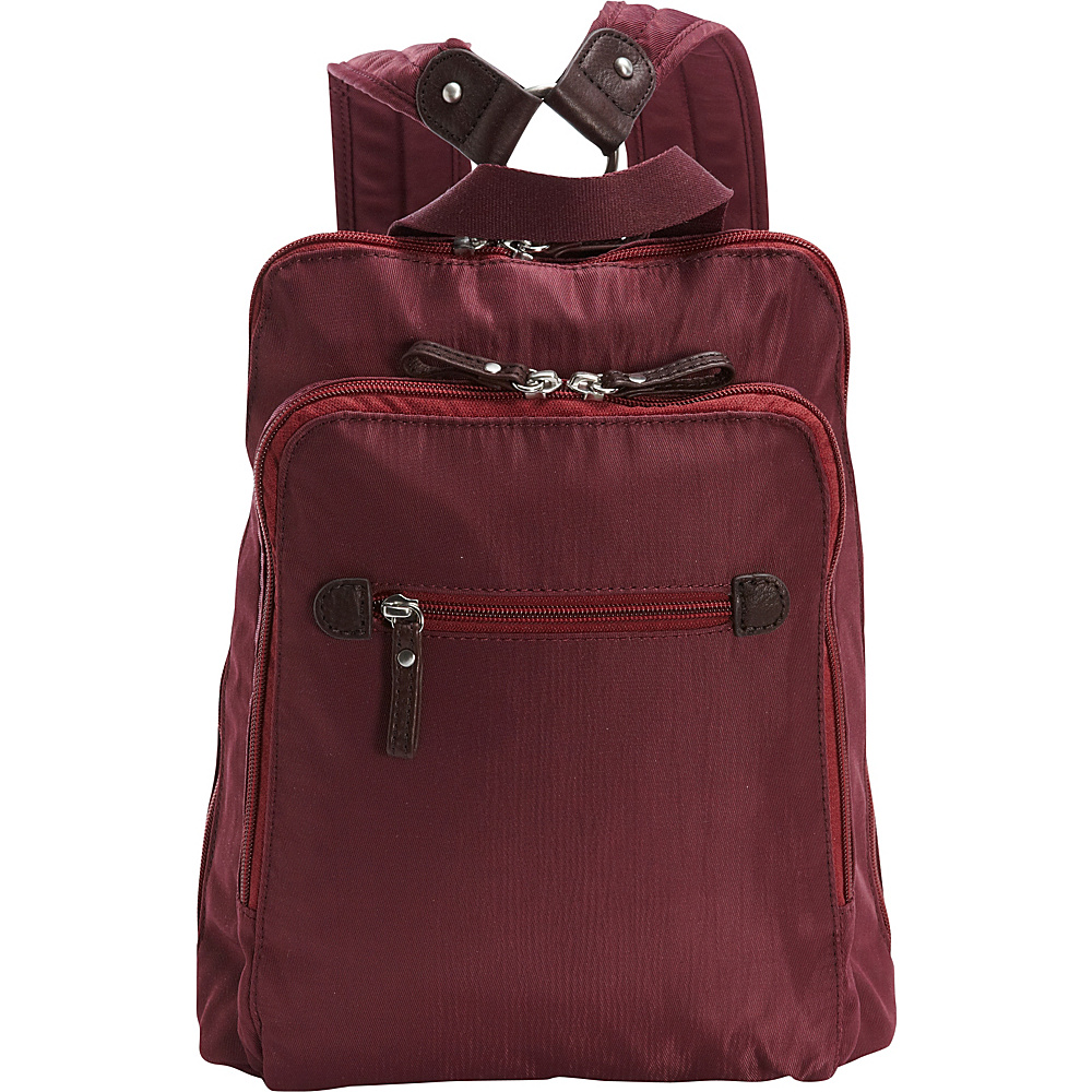 Osgoode Marley Backpack Cranberry Osgoode Marley Fabric Handbags
