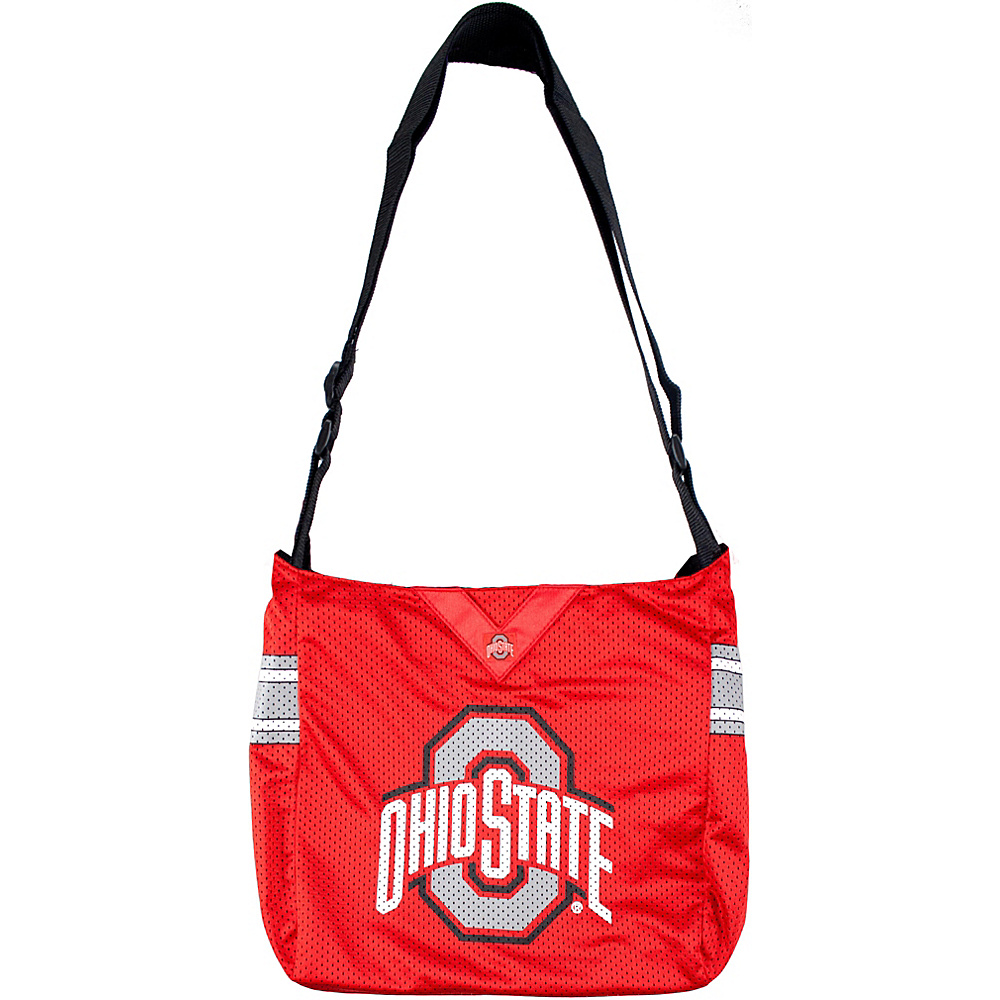 Littlearth Team Jersey Shoulder Bag Big 10 Teams Ohio State University Littlearth Fabric Handbags
