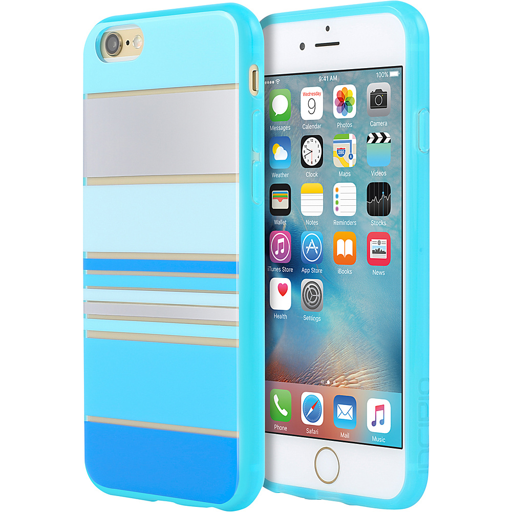 Incipio Design Series for iPhone 6 6s Hensley Stripes Blue Incipio Electronic Cases