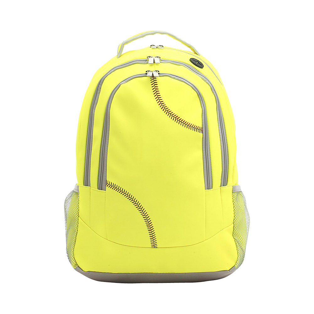 Zumer Softball Backpack Softball yellow Zumer Everyday Backpacks