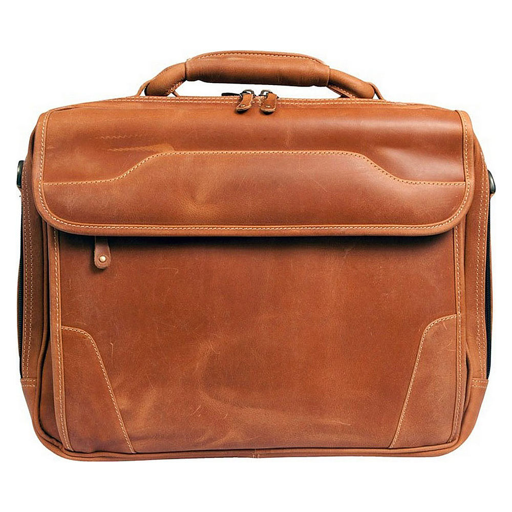 Canyon Outback Dakota Pines 15 Leather Computer Briefcase Distressed Tan Canyon Outback Non Wheeled Business Cases