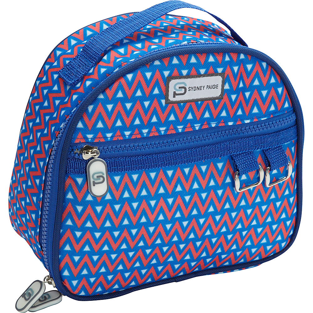 Sydney Paige Buy One Give One Lunch Bag Blue Tents Sydney Paige Travel Coolers