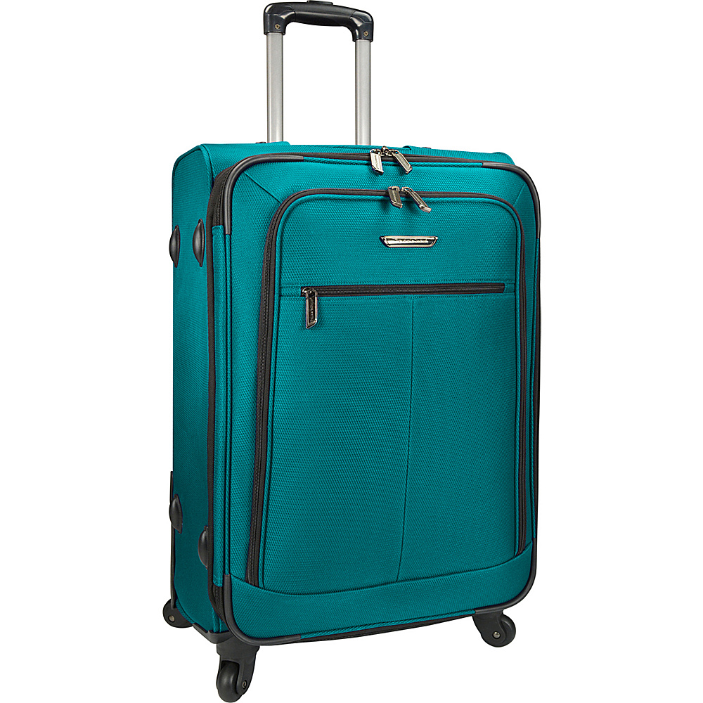 Traveler s Choice Merced Lightweight 27 Spinner Luggage Green Traveler s Choice Softside Checked